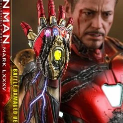 Maybang's Collectibles Hot Toys Marvel Comics Avengers Endgame Iron Man Mark LXXXV (Battle Damaged Version) Diecast 1/6 Scale Collectible Figure 43 Maybang's Collectibles Hot Toys Marvel Comics Avengers Endgame Iron Man Mark LXXXV (Battle Damaged Version) Diecast 1/6 Scale Collectible Figure