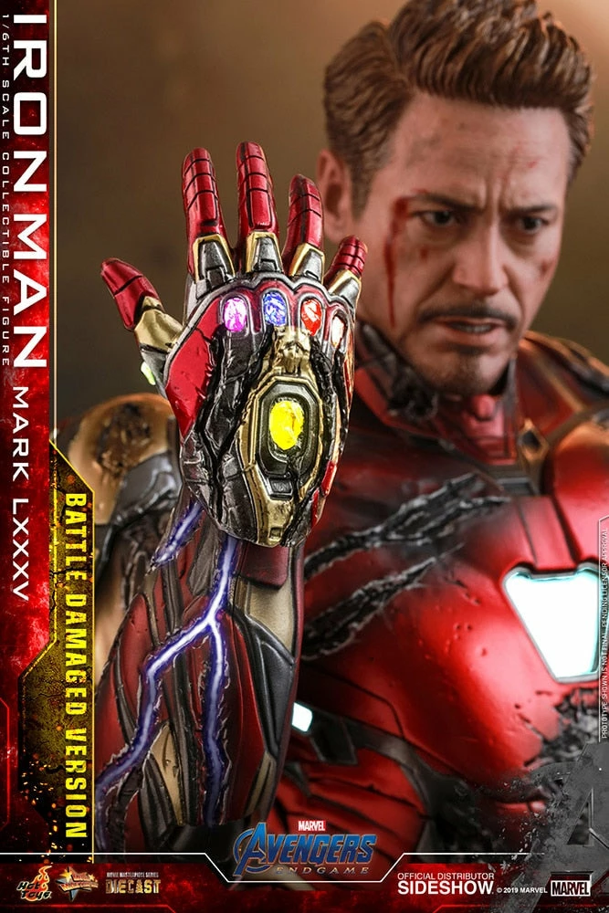Maybang's Collectibles Hot Toys Marvel Comics Avengers Endgame Iron Man Mark LXXXV (Battle Damaged Version) Diecast 1/6 Scale Collectible Figure 21 Maybang's Collectibles Hot Toys Marvel Comics Avengers Endgame Iron Man Mark LXXXV (Battle Damaged Version) Diecast 1/6 Scale Collectible Figure