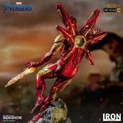 Maybang's Collectibles Iron Studios Iron Studio Marvle Avengers Endgame Battle Diorama Series Iron Man Mark LXXXV 1:10 Deluxe Art Scale Limited Edition Statue