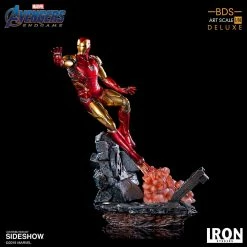 Maybang's Collectibles Iron Studios Iron Studio Marvle Avengers Endgame Battle Diorama Series Iron Man Mark LXXXV 1:10 Deluxe Art Scale Limited Edition Statue