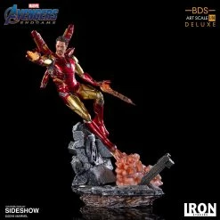 Maybang's Collectibles Iron Studios Iron Studio Marvle Avengers Endgame Battle Diorama Series Iron Man Mark LXXXV 1:10 Deluxe Art Scale Limited Edition Statue