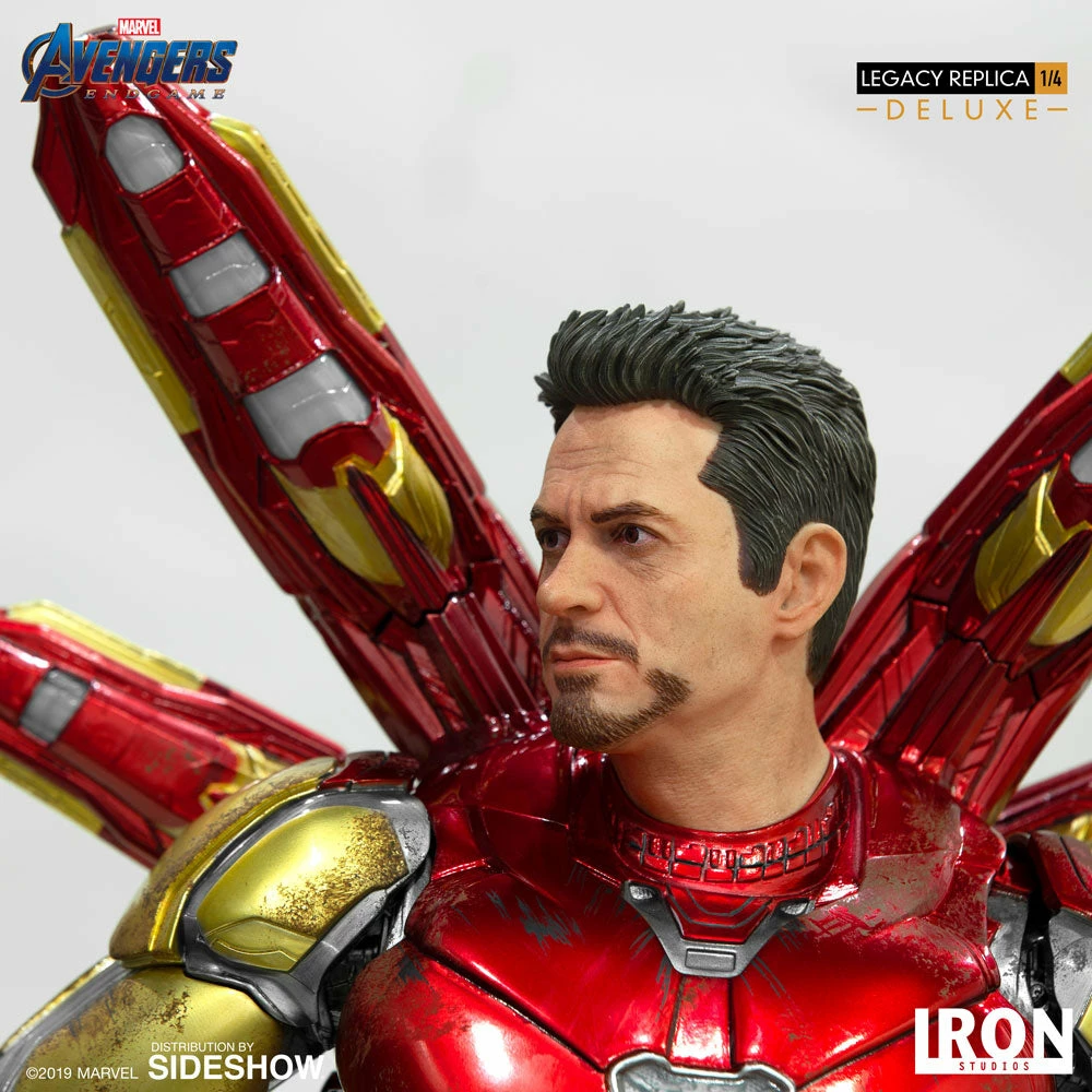 Maybang's Collectibles Iron Studios Marvel Avengers Endgame Iron Man Mark LXXXV (Deluxe) 1/4 Scale Legacy Replica Statue 14 Maybang's Collectibles Iron Studios Marvel Avengers Endgame Iron Man Mark LXXXV (Deluxe) 1/4 Scale Legacy Replica Statue