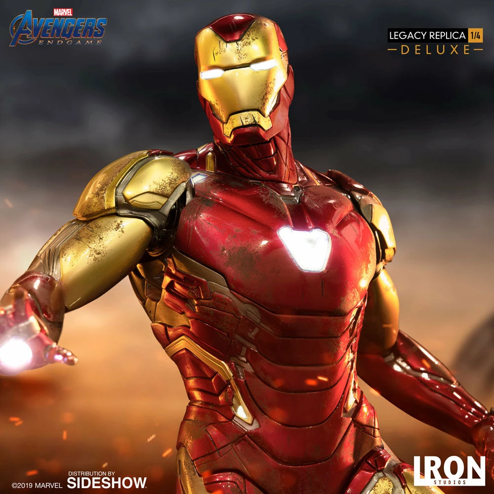 Maybang's Collectibles Iron Studios Marvel Avengers Endgame Iron Man Mark LXXXV (Deluxe) 1/4 Scale Legacy Replica Statue 24 Maybang's Collectibles Iron Studios Marvel Avengers Endgame Iron Man Mark LXXXV (Deluxe) 1/4 Scale Legacy Replica Statue