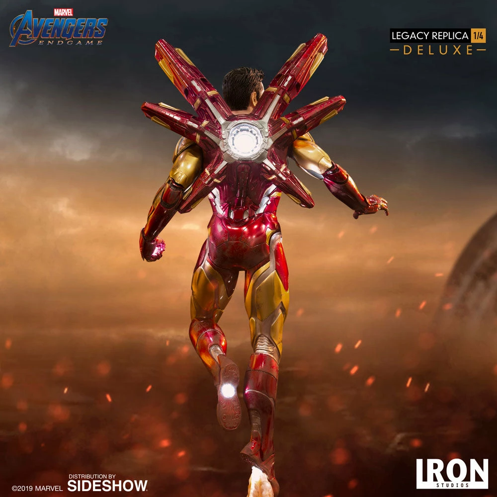 Maybang's Collectibles Iron Studios Marvel Avengers Endgame Iron Man Mark LXXXV (Deluxe) 1/4 Scale Legacy Replica Statue 26 Maybang's Collectibles Iron Studios Marvel Avengers Endgame Iron Man Mark LXXXV (Deluxe) 1/4 Scale Legacy Replica Statue