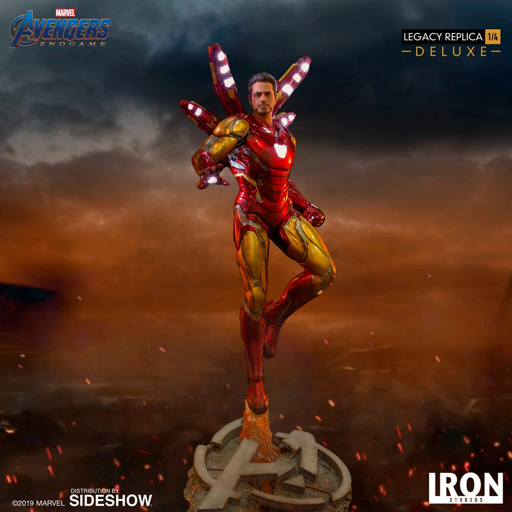 Maybang's Collectibles Iron Studios Marvel Avengers Endgame Iron Man Mark LXXXV (Deluxe) 1/4 Scale Legacy Replica Statue 29 Maybang's Collectibles Iron Studios Marvel Avengers Endgame Iron Man Mark LXXXV (Deluxe) 1/4 Scale Legacy Replica Statue