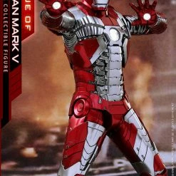 Maybang's Collectibles Hot Toys Marvel Comics Iron Man 2 Iron Man Mark V Diecast Reissue 1/6 Scale 12