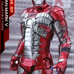 Maybang's Collectibles Hot Toys Marvel Comics Iron Man 2 Iron Man Mark V Diecast Reissue 1/6 Scale 12