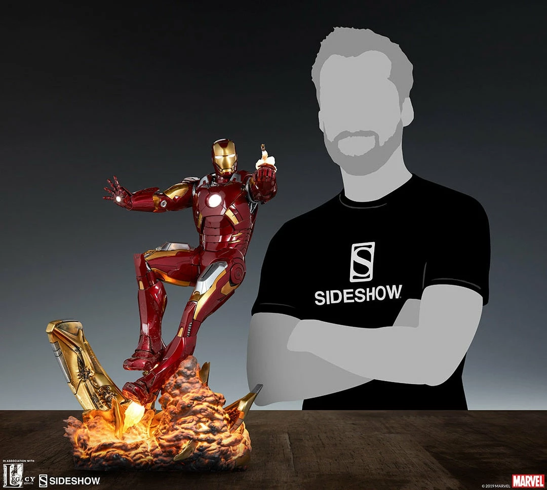 Maybang's Collectibles Sideshow Marvel Avengers Iron Man Mark VII Maquette Statue Sideshow Collectibles 4 Maybang's Collectibles Sideshow Marvel Avengers Iron Man Mark VII Maquette Statue Sideshow Collectibles