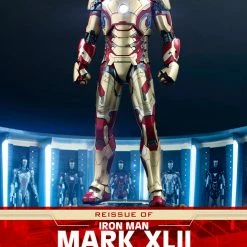 Maybang's Collectibles Hot Toys Marvel Iron Man 3 Iron Man Mark XLII 1/4 Quarter Scale Figure (Deluxe Version) Reissue