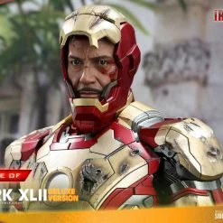 Maybang's Collectibles Hot Toys Marvel Iron Man 3 Iron Man Mark XLII 1/4 Quarter Scale Figure (Deluxe Version) Reissue