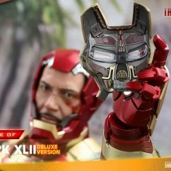 Maybang's Collectibles Hot Toys Marvel Iron Man 3 Iron Man Mark XLII 1/4 Quarter Scale Figure (Deluxe Version) Reissue