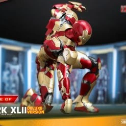 Maybang's Collectibles Hot Toys Marvel Iron Man 3 Iron Man Mark XLII 1/4 Quarter Scale Figure (Deluxe Version) Reissue