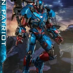 Maybang's Collectibles Hot Toys Marvel Comics Avengers Endgame Iron Patriot Diecast 1/6 Scale Collectible Figure