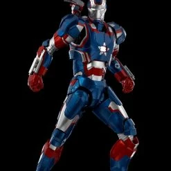 Vendor-unknown Threezero Marvel Avengers Infinity Saga Iron Patriot DLX 1/12 Scale Die-Cast Action Figure