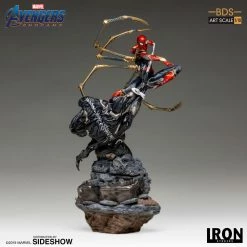 Maybang's Collectibles Iron Studios Marvel Comics Avengers Endgame Iron Spider VS Outrider Art Scale 1/10 Battle Diorama Series Statue