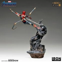 Maybang's Collectibles Iron Studios Marvel Comics Avengers Endgame Iron Spider VS Outrider Art Scale 1/10 Battle Diorama Series Statue