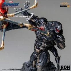 Maybang's Collectibles Iron Studios Marvel Comics Avengers Endgame Iron Spider VS Outrider Art Scale 1/10 Battle Diorama Series Statue