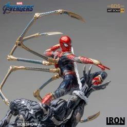 Maybang's Collectibles Iron Studios Marvel Comics Avengers Endgame Iron Spider VS Outrider Art Scale 1/10 Battle Diorama Series Statue