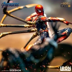 Maybang's Collectibles Iron Studios Marvel Comics Avengers Endgame Iron Spider VS Outrider Art Scale 1/10 Battle Diorama Series Statue