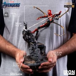 Maybang's Collectibles Iron Studios Marvel Comics Avengers Endgame Iron Spider VS Outrider Art Scale 1/10 Battle Diorama Series Statue
