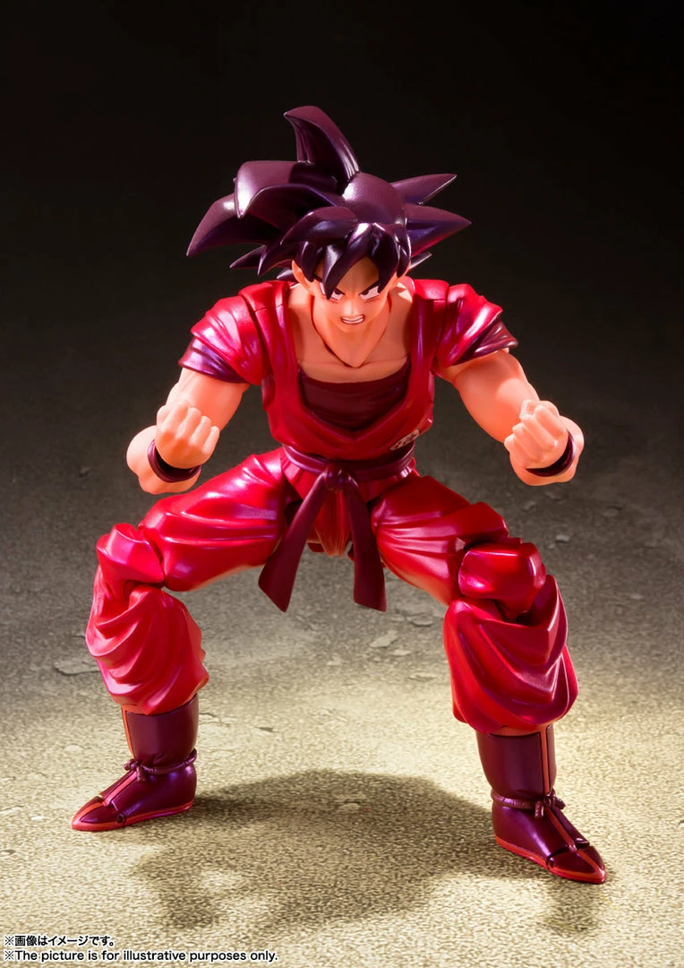 Maybang's Collectibles Bandai Tamashii Nations Dragon Ball Z S.H.Figuarts Goku (Kaio-ken) Action Figure 4 Maybang's Collectibles Bandai Tamashii Nations Dragon Ball Z S.H.Figuarts Goku (Kaio-ken) Action Figure
