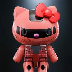 Maybang's Collectibles Bandai Tamashii Nations Gundam Chogokin Char's Zaku II X Hello Kitty