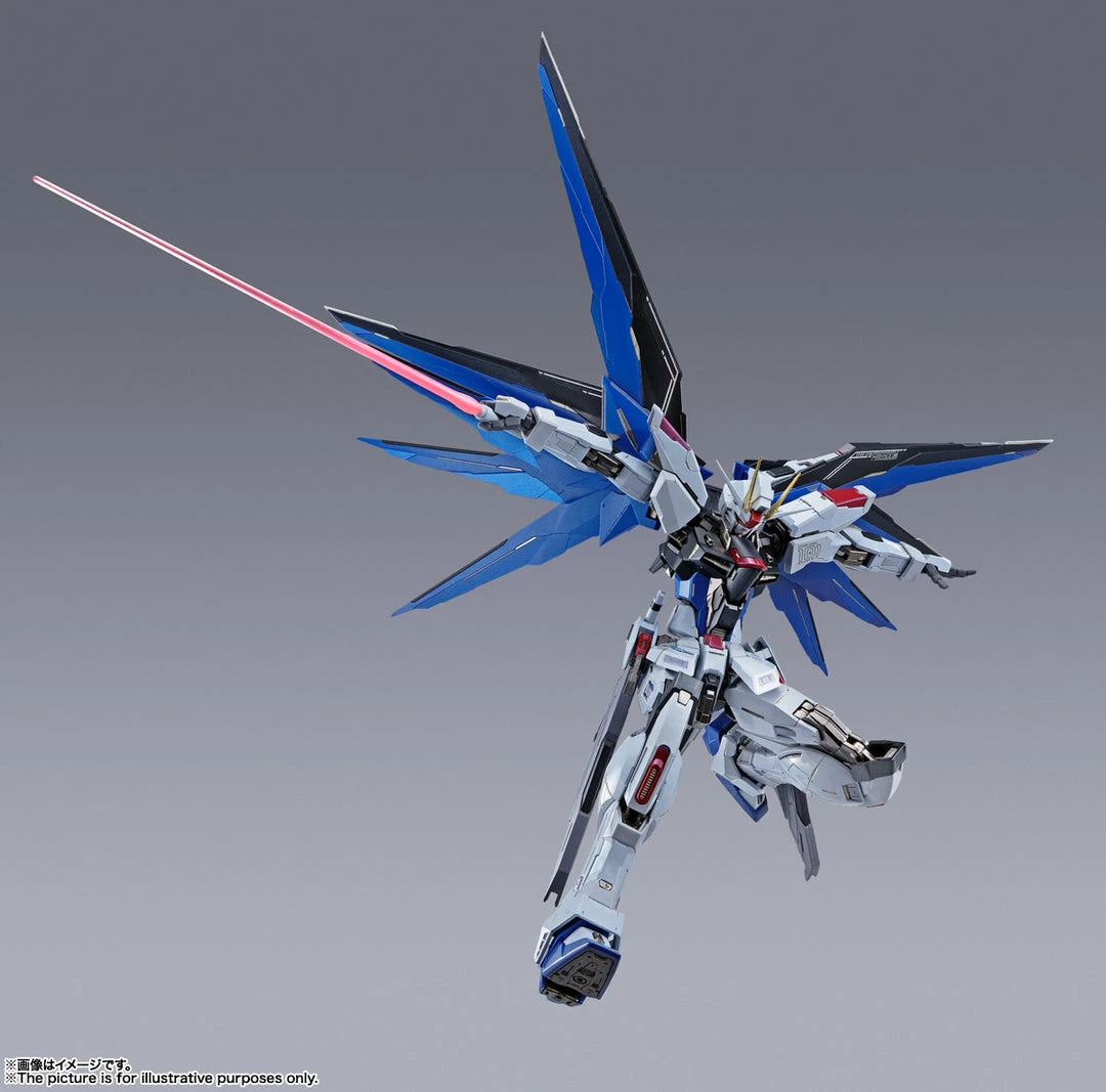 Maybang's Collectibles Bandai Gundam Seed Metal Build Freedom Gundam (Concept 2) Action Figure 10 Maybang's Collectibles Bandai Gundam Seed Metal Build Freedom Gundam (Concept 2) Action Figure