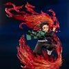 Maybang's Collectibles Bandai Demon Slayer Kimetsu No Yaiba FiguartsZERO Kamado Tanjiro (Hinokami Kagura) PVC Statue