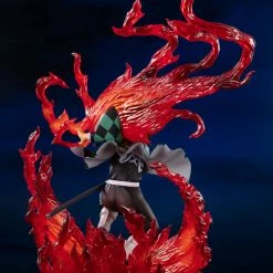 Maybang's Collectibles Bandai Demon Slayer Kimetsu No Yaiba FiguartsZERO Kamado Tanjiro (Hinokami Kagura) PVC Statue