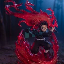 Maybang's Collectibles Bandai Demon Slayer Kimetsu No Yaiba FiguartsZERO Kamado Tanjiro (Hinokami Kagura) PVC Statue