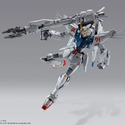 Maybang's Collectibles Bandai Gundam F91 Metal Build Gundam Formula 91 (Chronicle White Ver.) Exclusive Diecast Action Figure