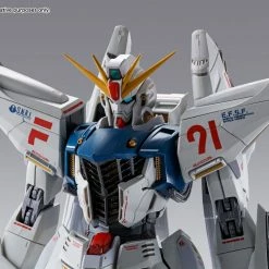 Maybang's Collectibles Bandai Gundam F91 Metal Build Gundam Formula 91 (Chronicle White Ver.) Exclusive Diecast Action Figure