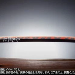 Maybang's Collectibles Bandai Tamashii Nations Demon Slayer Kimetsu No Yaiba Proplica Kyojuro Rengoku's Nichirin Sword Full Size Prop Replica