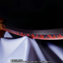 Maybang's Collectibles Bandai Tamashii Nations Demon Slayer Kimetsu No Yaiba Proplica Kyojuro Rengoku's Nichirin Sword Full Size Prop Replica