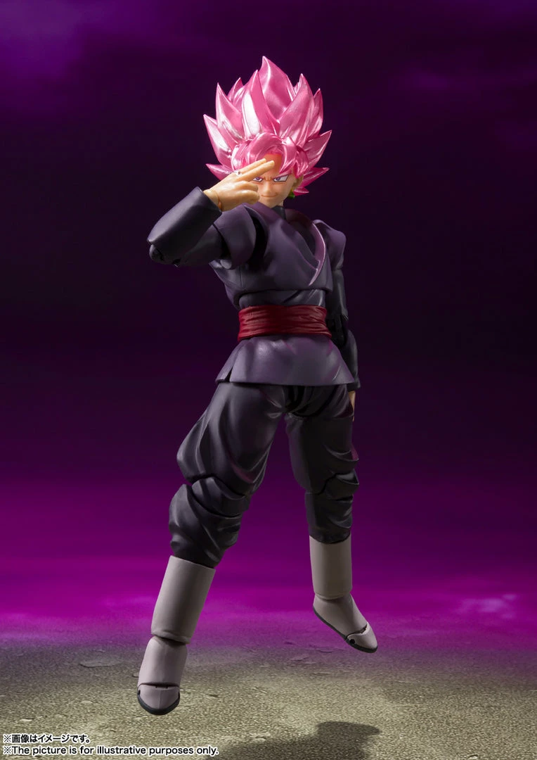 Maybang's Collectibles Bandai S.H.Figuarts Dragon Ball Super Super Goku Black Super Saiyan Rose Action Figure 1 Maybang's Collectibles Bandai S.H.Figuarts Dragon Ball Super Super Goku Black Super Saiyan Rose Action Figure