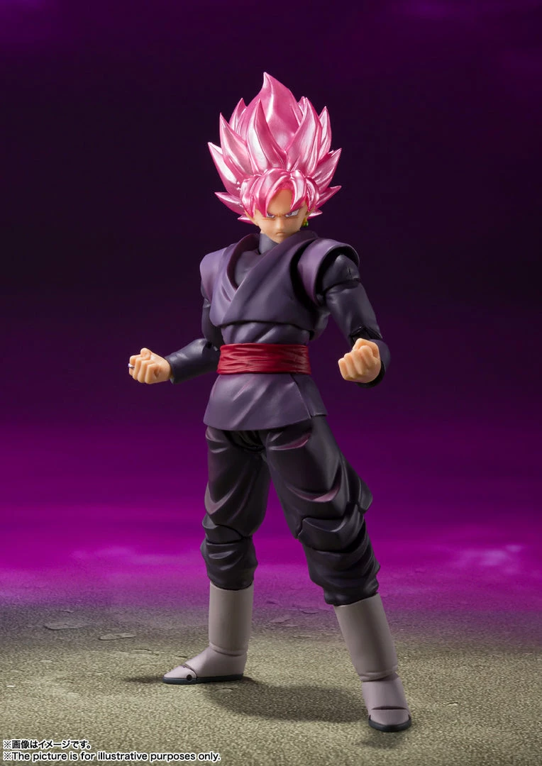 Maybang's Collectibles Bandai S.H.Figuarts Dragon Ball Super Super Goku Black Super Saiyan Rose Action Figure 2 Maybang's Collectibles Bandai S.H.Figuarts Dragon Ball Super Super Goku Black Super Saiyan Rose Action Figure