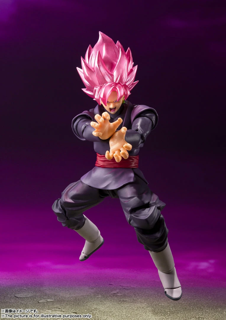 Maybang's Collectibles Bandai S.H.Figuarts Dragon Ball Super Super Goku Black Super Saiyan Rose Action Figure 3 Maybang's Collectibles Bandai S.H.Figuarts Dragon Ball Super Super Goku Black Super Saiyan Rose Action Figure