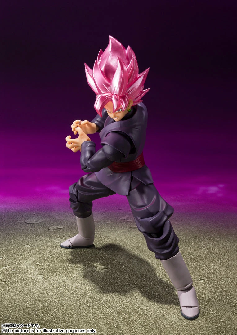 Maybang's Collectibles Bandai S.H.Figuarts Dragon Ball Super Super Goku Black Super Saiyan Rose Action Figure 5 Maybang's Collectibles Bandai S.H.Figuarts Dragon Ball Super Super Goku Black Super Saiyan Rose Action Figure