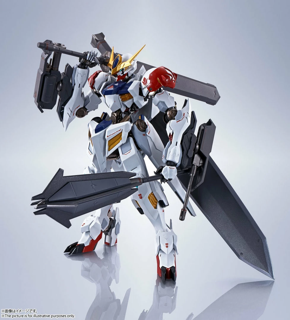 Maybang's Collectibles Bandai Robot Spirits Gundam Barbatos Lupus Mobile Suit Iron-Blooded Orphans Diecast Action Figure 7 Maybang's Collectibles Bandai Robot Spirits Gundam Barbatos Lupus Mobile Suit Iron-Blooded Orphans Diecast Action Figure