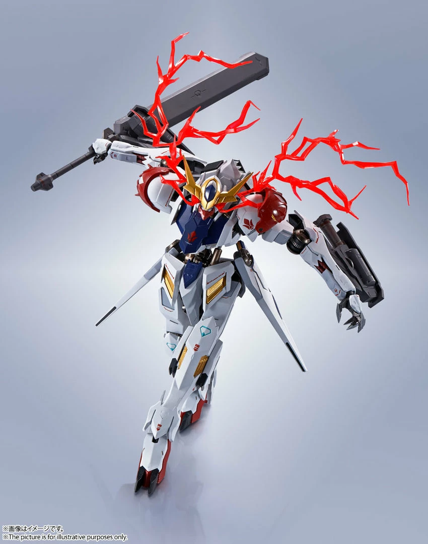 Maybang's Collectibles Bandai Robot Spirits Gundam Barbatos Lupus Mobile Suit Iron-Blooded Orphans Diecast Action Figure 11 Maybang's Collectibles Bandai Robot Spirits Gundam Barbatos Lupus Mobile Suit Iron-Blooded Orphans Diecast Action Figure