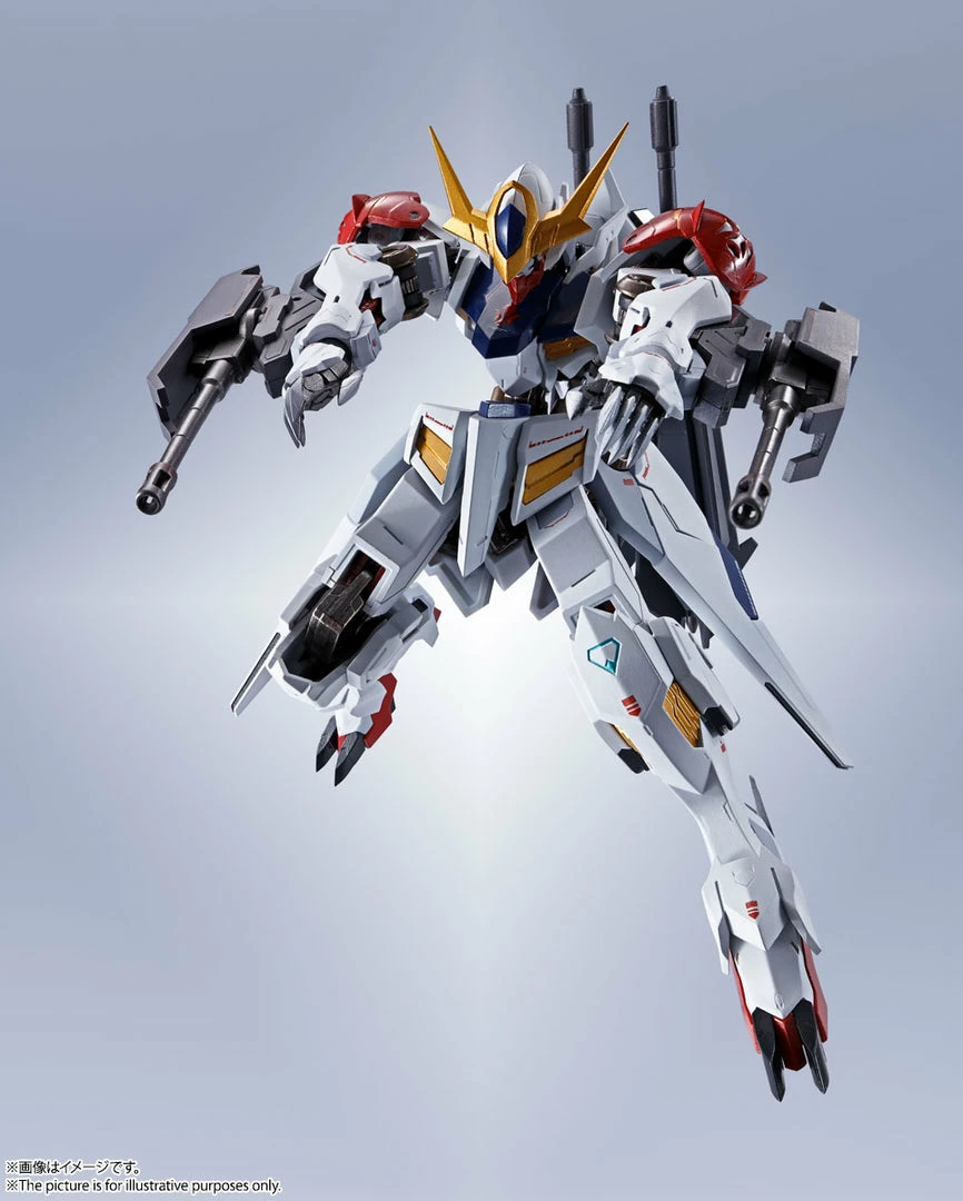 Maybang's Collectibles Bandai Robot Spirits Gundam Barbatos Lupus Mobile Suit Iron-Blooded Orphans Diecast Action Figure 15 Maybang's Collectibles Bandai Robot Spirits Gundam Barbatos Lupus Mobile Suit Iron-Blooded Orphans Diecast Action Figure