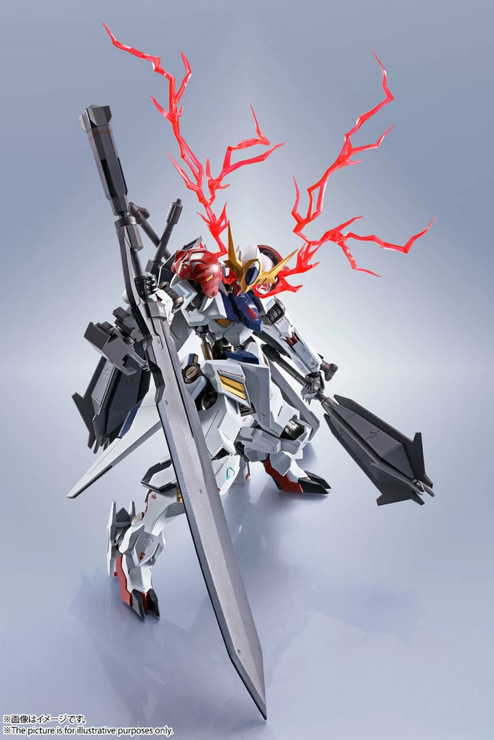 Maybang's Collectibles Bandai Robot Spirits Gundam Barbatos Lupus Mobile Suit Iron-Blooded Orphans Diecast Action Figure 16 Maybang's Collectibles Bandai Robot Spirits Gundam Barbatos Lupus Mobile Suit Iron-Blooded Orphans Diecast Action Figure