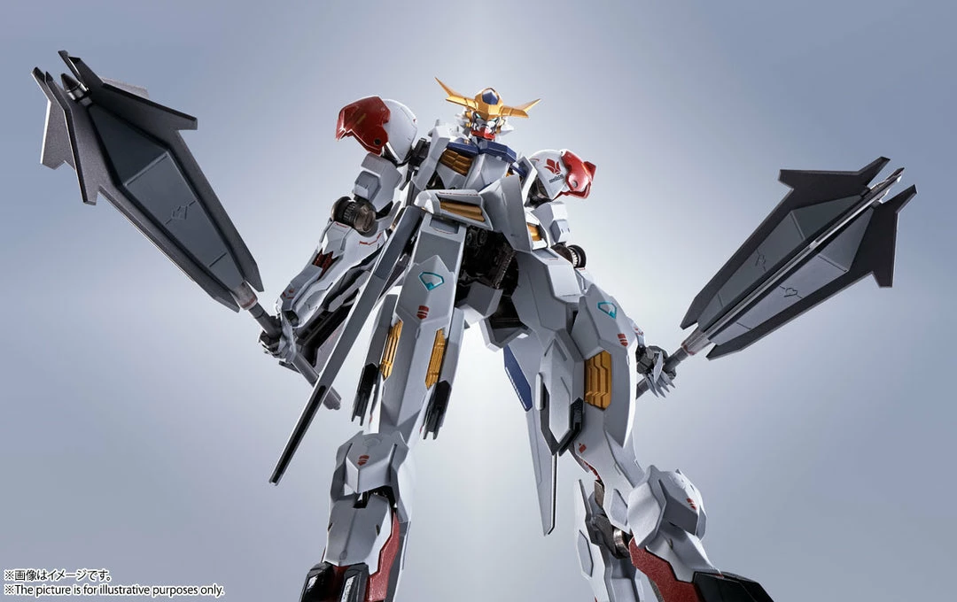 Maybang's Collectibles Bandai Robot Spirits Gundam Barbatos Lupus Mobile Suit Iron-Blooded Orphans Diecast Action Figure 18 Maybang's Collectibles Bandai Robot Spirits Gundam Barbatos Lupus Mobile Suit Iron-Blooded Orphans Diecast Action Figure