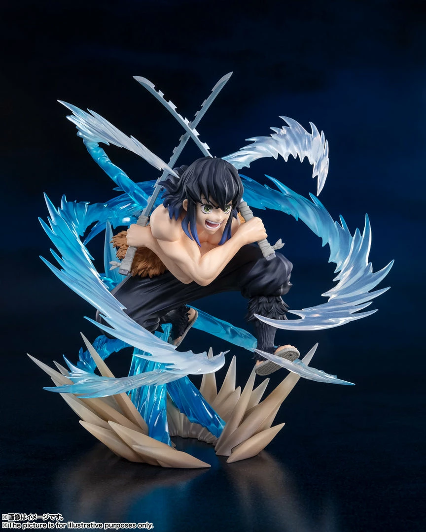 Maybang's Collectibles Bandai Demon Slayer Kimetsu No Yaiba FiguartsZERO Inosuke Hashiraba (Beast Breathing) Figure Statue 2 Maybang's Collectibles Bandai Demon Slayer Kimetsu No Yaiba FiguartsZERO Inosuke Hashiraba (Beast Breathing) Figure Statue