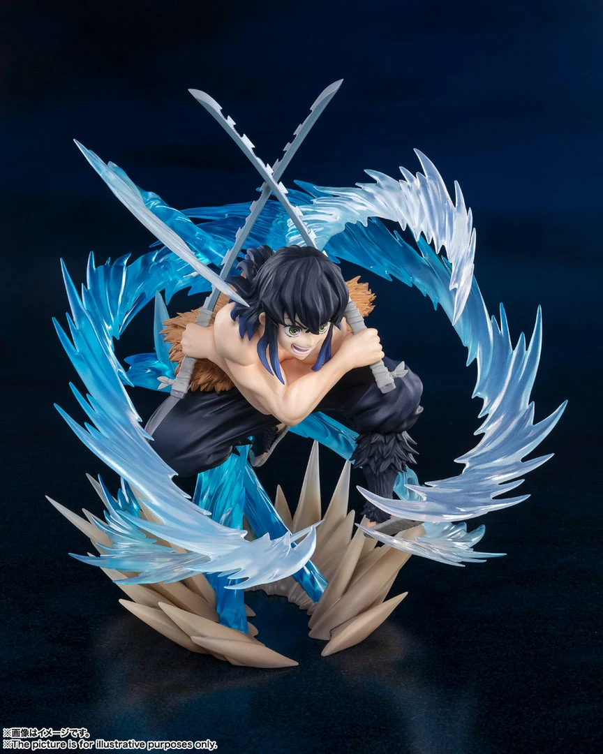 Maybang's Collectibles Bandai Demon Slayer Kimetsu No Yaiba FiguartsZERO Inosuke Hashiraba (Beast Breathing) Figure Statue 5 Maybang's Collectibles Bandai Demon Slayer Kimetsu No Yaiba FiguartsZERO Inosuke Hashiraba (Beast Breathing) Figure Statue