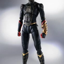 Maybang's Collectibles Bandai S.H.Figuarts Spider-Man No Way Home Spider-Man (Black & Gold Suit) Special Set With First Run Bonuses