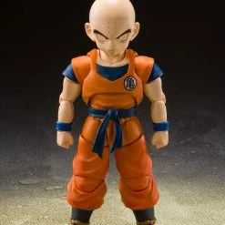 Maybang's Collectibles Bandai S.H.Figuarts Dragon Ball Z Krillin (Earth's Stongest Man) Action Figure