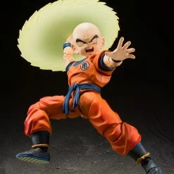 Maybang's Collectibles Bandai S.H.Figuarts Dragon Ball Z Krillin (Earth's Stongest Man) Action Figure