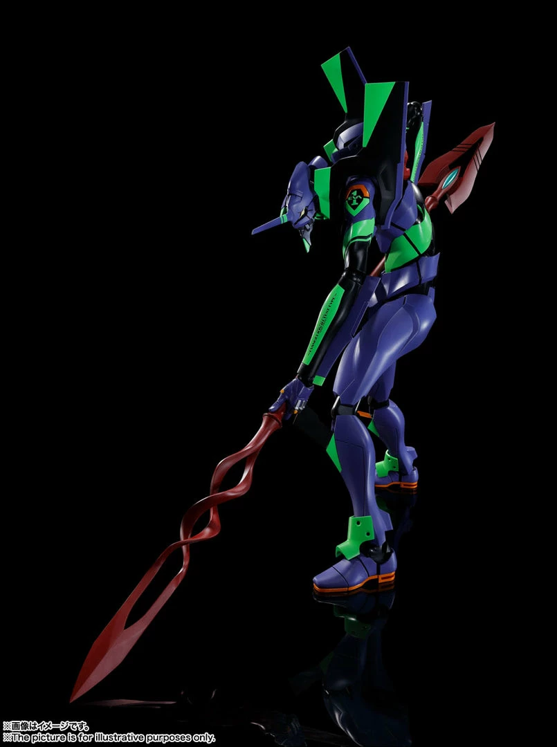 Maybang's Collectibles Bandai Rebuild Of Evangelion Dynaction EVA Unit-01 Test Type (3.0+1.0 Renewal Color) Action Figure 2 Maybang's Collectibles Bandai Rebuild Of Evangelion Dynaction EVA Unit-01 Test Type (3.0+1.0 Renewal Color) Action Figure