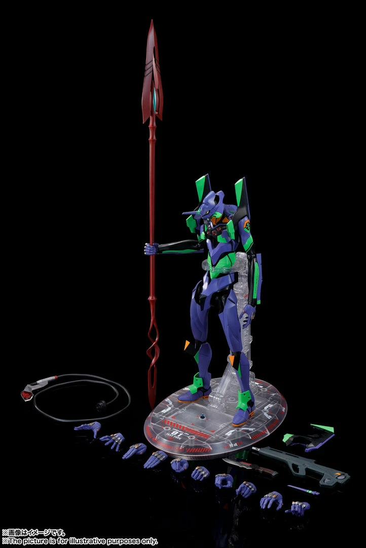 Maybang's Collectibles Bandai Rebuild Of Evangelion Dynaction EVA Unit-01 Test Type (3.0+1.0 Renewal Color) Action Figure 15 Maybang's Collectibles Bandai Rebuild Of Evangelion Dynaction EVA Unit-01 Test Type (3.0+1.0 Renewal Color) Action Figure